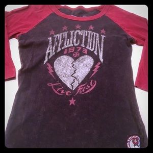 Affliction T-shirt size medium